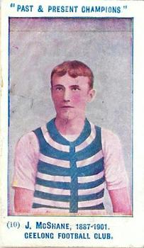 1905 Wills's Past & Present Champions #10 Joe McShane Front